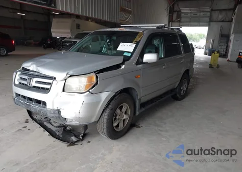 2007 Honda Pilot Ex-L из США, поврежденный, VIN 5FNYF18687B011016
